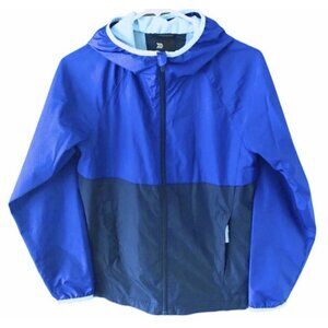 All In Motion Boys Colorblock Wind Water Repellent Jacket Size L 12/14
